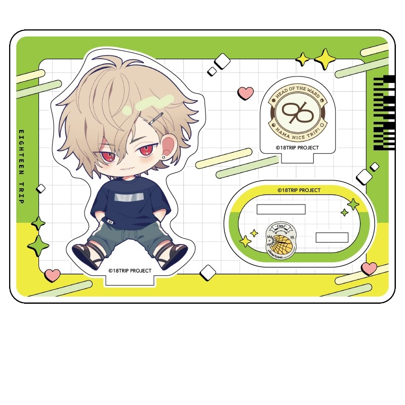 【グッズ-スタンドポップ】18TRIP ぺたん娘アクリルフィギュア 久楽間 潮