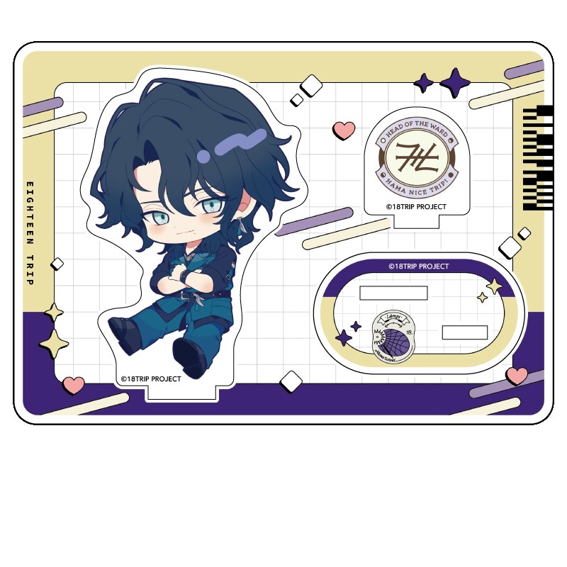 【グッズ-スタンドポップ】18TRIP ぺたん娘アクリルフィギュア 棗 夜鷹