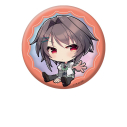 【グッズ-バッチ】9-nine- Ruler's Crown ぺたん娘缶バッジ 結城 希亜の画像