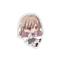 【グッズ-ステッカー】わたしが恋人になれるわけないじゃん、ムリムリ!(※ムリじゃなかった!?) ぺたん娘ダイカットステッカー 瀬名 紫陽花の画像