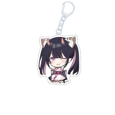 【グッズ-キーホルダー】超かぐや姫! ぺたん娘アクリルキーホルダー 駒沢乃依