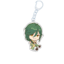 【グッズ-キーホルダー】悪役令嬢は隣国の王太子に溺愛される ぺたん娘アクリルキーホルダー キースの画像