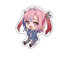 【グッズ-ステッカー】TVアニメ『カナン様はあくまでチョロい』 ぺたん娘ダイカットステッカー 高潔カナン①の画像