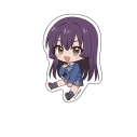 【グッズ-ステッカー】TVアニメ『カナン様はあくまでチョロい』 ぺたん娘ダイカットステッカー 益荒男撫子の画像