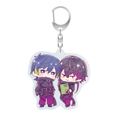 【グッズ-キーホルダー】僕たちは夜な夜な アクリルキーホルダー【イツキ×いう゛どっと】