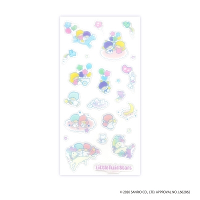 【グッズ-シール】リトルツインスターズ キラぷくシール おそら