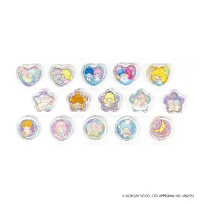 【グッズ-シール】リトルツインスターズ クリスタルシール キキ&ララ