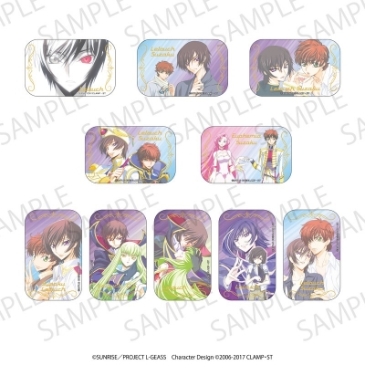 【グッズ-バッチ】コードギアス 反逆のルルーシュ トレーディングスクエア缶バッジ【再販】