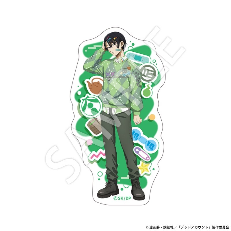 【グッズ-ステッカー】デッドアカウント ステッカー デコラver. 霞流括