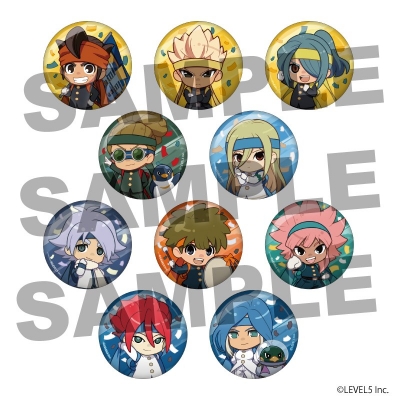 【グッズ-バッチ】イナズマイレブン トレーディング缶バッジ 応援団ver.