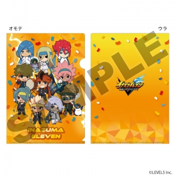 グッズ-クリアファイル】イナズマイレブン クリアファイル 応援団ver 