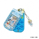 【グッズ-キーホルダー】きらりん☆レボリューション スライドガラケーキーホルダー ブルーの画像