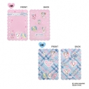 【グッズ-その他】ジュエルペット シール台紙 ピンク&ブルーの画像