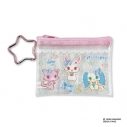 【グッズ-ポーチ】ジュエルペット ミニクリアポーチ ピンクの画像