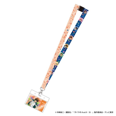 【グッズ-ストラップ】ダイヤのA actⅡ -Second Season- ネックストラップ(文化祭招待状風カード付)<御幸一也> Graffiti Mode