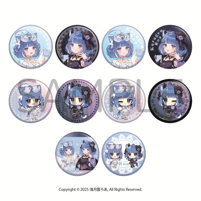 【グッズ-バッチ】海月雲ろあ ランダム缶バッジ<天使と悪魔>