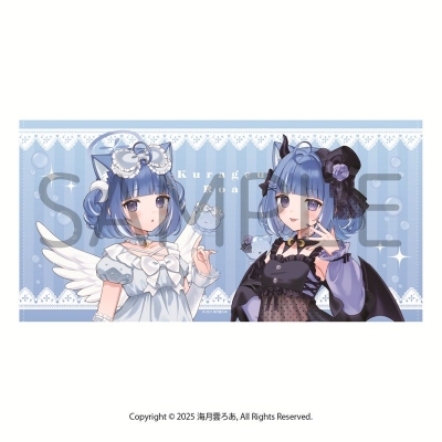 【グッズ-タオル】海月雲ろあ BIGタオル<天使と悪魔>