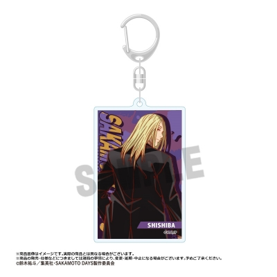 【グッズ-キーホルダー】TVアニメ『SAKAMOTO DAYS』 スクエアキーホルダー D 神々廻