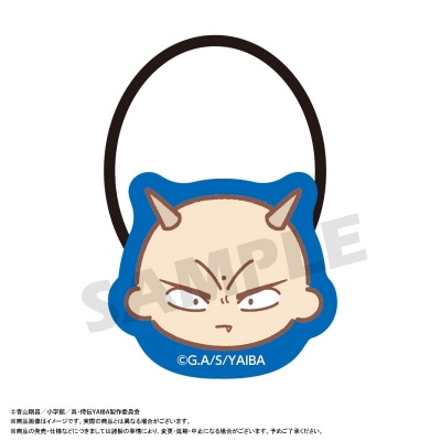 【グッズ-ヘアバンド】TVアニメ『真・侍伝YAIBA』 ゆるころフェイス アクリルヘアゴム C 鬼丸 猛