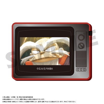 【グッズ-マグネット】TVアニメ『真・侍伝YAIBA』 レトロなTVマグネット ? 宮本 武蔵