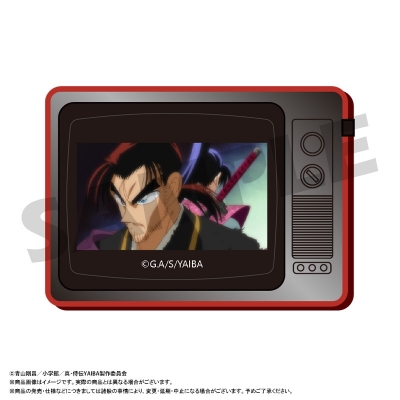 【グッズ-マグネット】TVアニメ『真・侍伝YAIBA』 レトロなTVマグネット E 宮本 武蔵