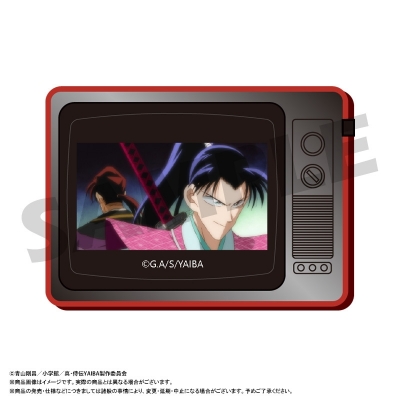 【グッズ-マグネット】TVアニメ『真・侍伝YAIBA』 レトロなTVマグネット F 佐々木 小次郎