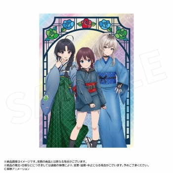 グッズ-置きもの】アニメ「ガールズバンドクライ」 描き下ろし和装 ガールズバンドクライ アクリルブロック