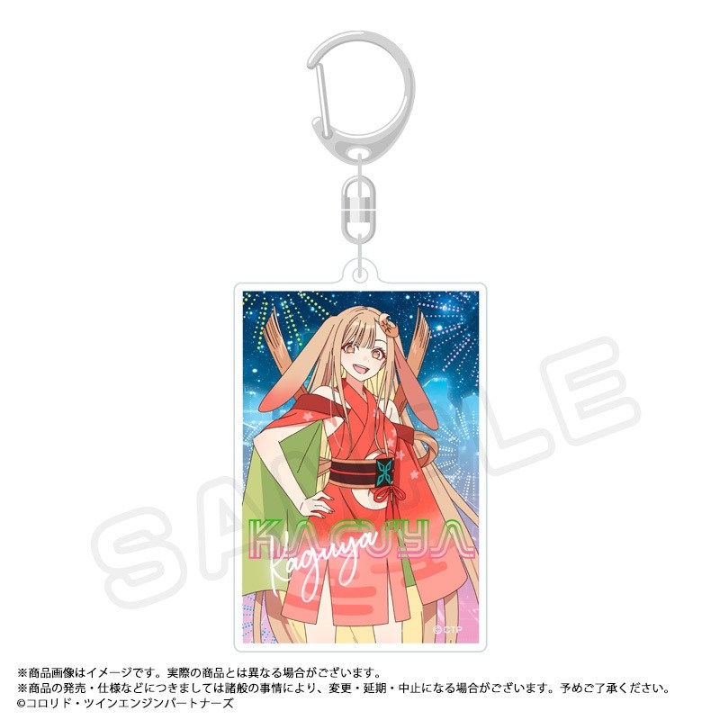 【グッズ-キーホルダー】『超かぐや姫!』 スクエアキーホルダー A かぐや