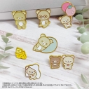 【グッズ-ピンバッチ】リラックマ BASIC RILAKKUMA Favorite Things ピンズコレクションの画像