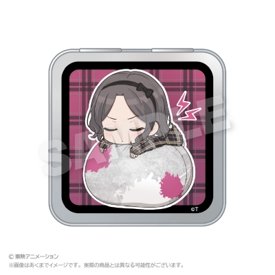 【グッズ-小物入れ】ガールズバンドクライ ふわみんコレクション缶ケース 海老塚 智