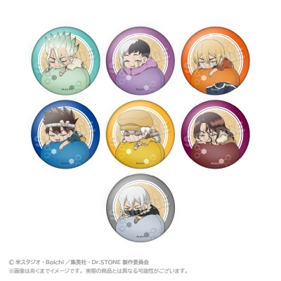 【グッズ-バッチ】Dr.STONE トレーディングふわみん缶バッジ