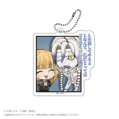 【グッズ-キーホルダー】DEATH NOTE アクリルキーホルダー 名シーンver. レム