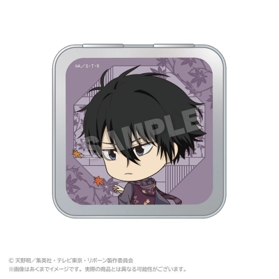 【グッズ-小物入れ】家庭教師ヒットマンREBORN! コレクション缶ケース ぷち秋和服ver. 雲雀恭弥