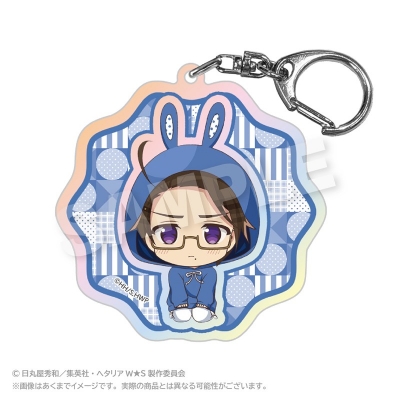 【グッズ-キーホルダー】ヘタリア World★Stars ホログラムキーホルダー アニマルパーカーver. オーストリア
