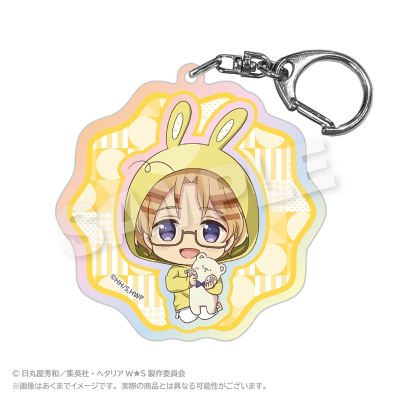 【グッズ-キーホルダー】ヘタリア World★Stars ホログラムキーホルダー アニマルパーカーver. カナダ