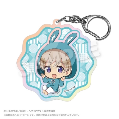 【グッズ-キーホルダー】ヘタリア World★Stars ホログラムキーホルダー アニマルパーカーver. フィンランド