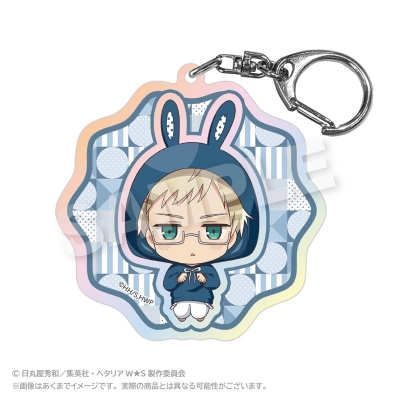 【グッズ-キーホルダー】ヘタリア World★Stars ホログラムキーホルダー アニマルパーカーver. スウェーデン