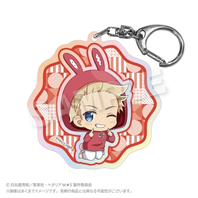 【グッズ-キーホルダー】ヘタリア World★Stars ホログラムキーホルダー アニマルパーカーver. デンマーク