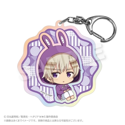 【グッズ-キーホルダー】ヘタリア World★Stars ホログラムキーホルダー アニマルパーカーver. アイスランド