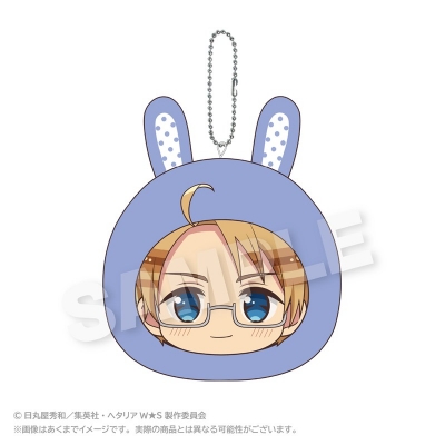 【グッズ-キーホルダー】ヘタリア World★Stars クッションキーホルダー アニマルパーカーver. アメリカ