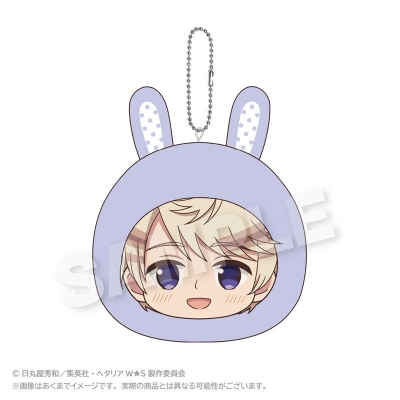 【グッズ-キーホルダー】ヘタリア World★Stars クッションキーホルダー アニマルパーカーver. ロシア