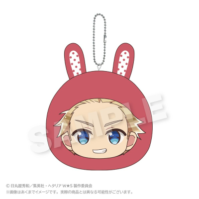 【グッズ-キーホルダー】ヘタリア World★Stars クッションキーホルダー アニマルパーカーver. デンマーク