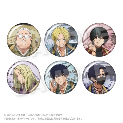 【グッズ-バッチ】TVアニメ『SAKAMOTO DAYS』 トレーディング缶バッジ 丸窓ver.