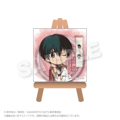 【グッズ-置きもの】TVアニメ『SAKAMOTO DAYS』 ミニキャンバスアート 丸窓ver. 南雲(ミニキャラ)