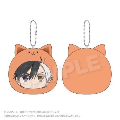 【グッズ-キーホルダー】WIND BREAKER まるめいつクッションキーホルダー 桜 遥