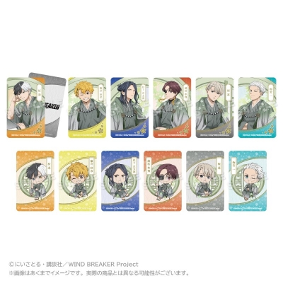【グッズ-カード】WIND BREAKER トレーディングホログラムカード 丸窓ver.