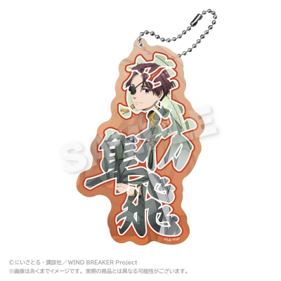 【グッズ-キーホルダー】WIND BREAKER BIGアクリルネームキーホルダー 丸窓ver. 蘇枋 隼飛