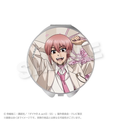【グッズ-ミラー】TVアニメ『ダイヤのA actⅡ -Second Season-』 コンパクトミラー バルーンスーツver. 小湊 春市