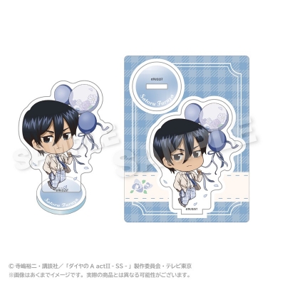 【グッズ-スタンドポップ】TVアニメ『ダイヤのA actⅡ -Second Season-』 ミニキャラアクリルマスコット バルーンスーツver. 降谷 暁