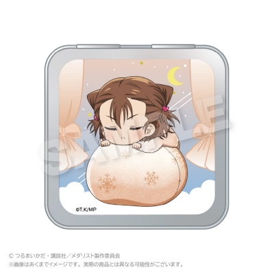 【グッズ-小物入れ】TVアニメ「メダリスト」 ふわみんコレクション缶ケース 三家田涼佳